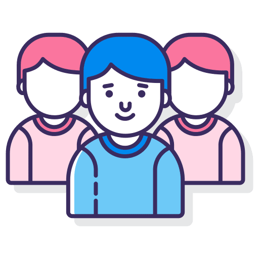 Subscribers man subscribers people icon