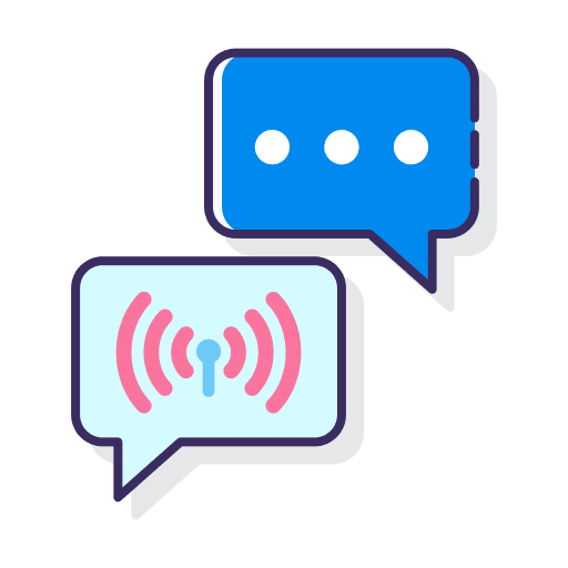 Live chat live chat multimedia music and multimedia icon