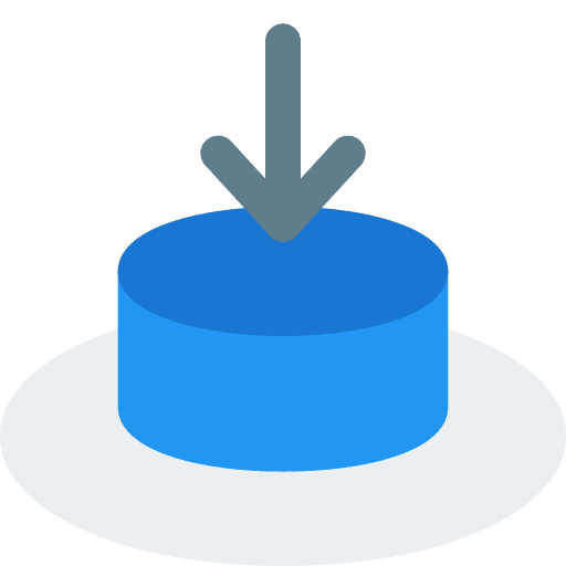 Button push gaming vote icon