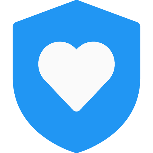 Heart love and romance heart love icon
