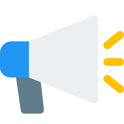 Megaphone loud megaphone speaker icon