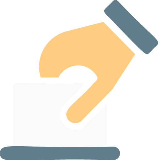 Ballot democracy elections ballot icon