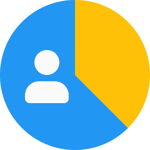 Candidate analytics candidate stats icon