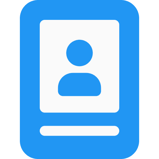 Candidate poster voting time and date icon