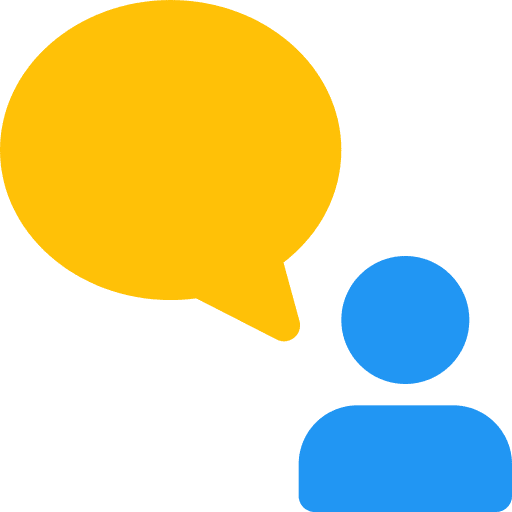 Candidate speech voting democracy icon