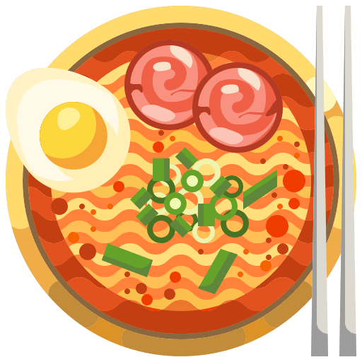 Ramen oriental japanese food noodles icon