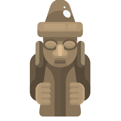 Dol hareubang jeju island architecture and city cultures icon