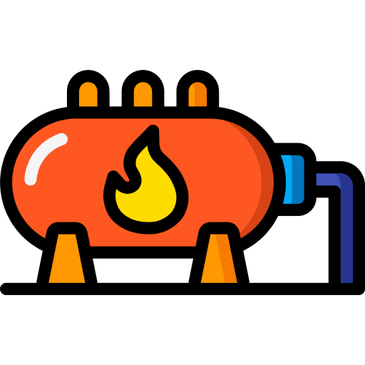 Gas storage gas industry storage icon