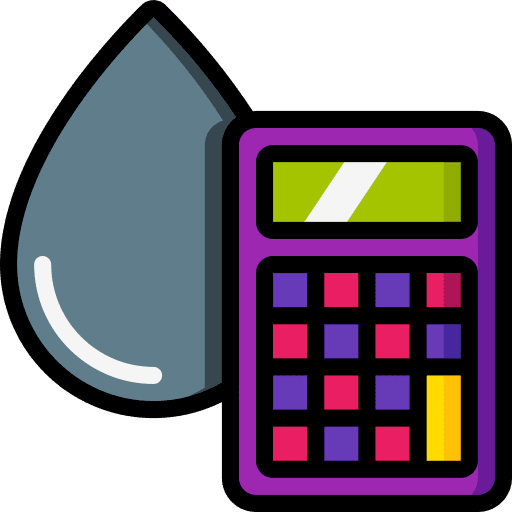 Oil price business and finance calculator oil icon