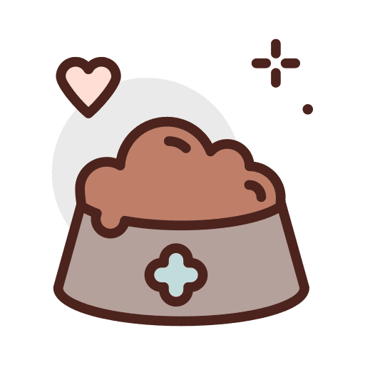 Food bowl food cat icon