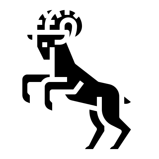 Aries cultures zodiac astrology icon