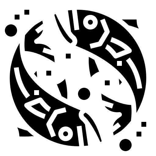 Pisces astrology horoscope cultures icon