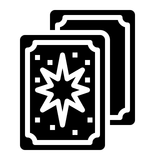 Tarot mystical shapes and symbols mystery icon