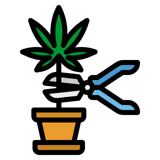 Harvest cut weed harvest farming icon