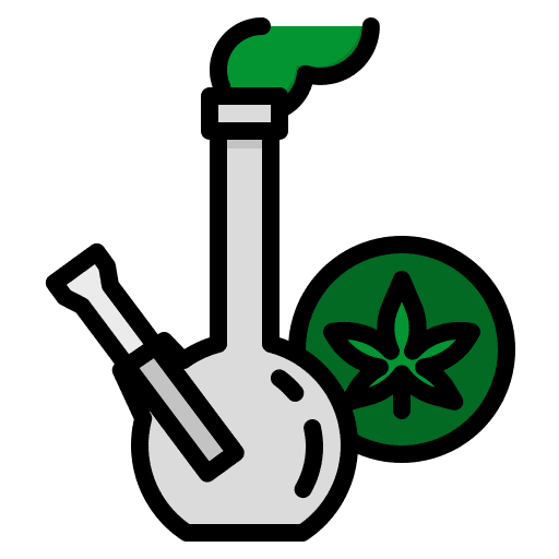 Bong drugs smoke bong icon