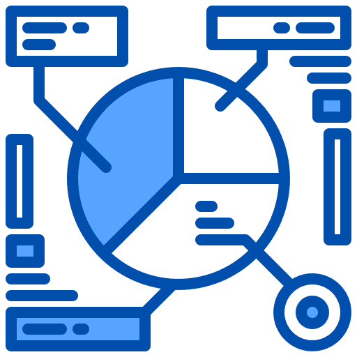 Charts chart charts analysing icon