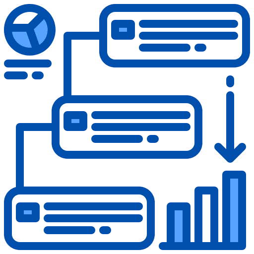 Data analysis report data analysis icon