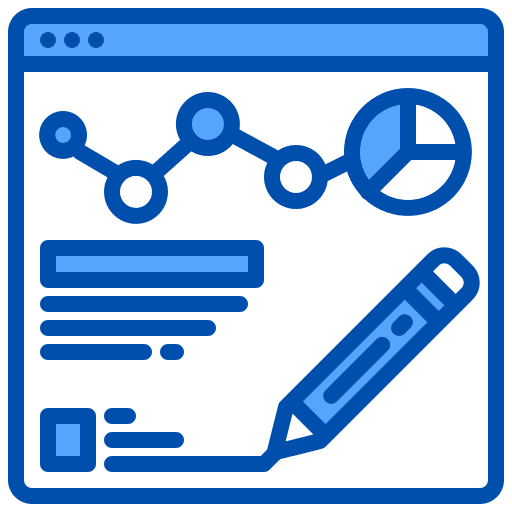 Data data visualization statistics icon