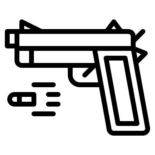 Gun miscellaneous hobbies war icon