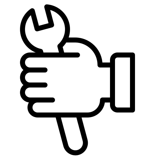 Repair hobbies and free time wrench client icon