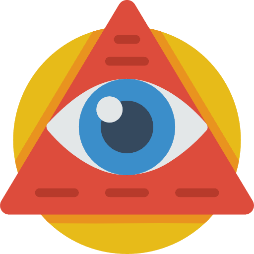 Illuminati eye eyes halloween icon