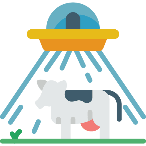 Ufo alien ufo animal icon