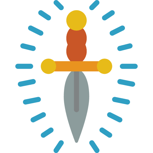 Dagger knight steel miscellaneous icon