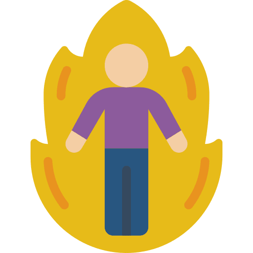 Fire flames pyrokinesis fire icon