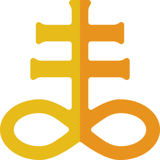 Satanic sign symbol halloween icon