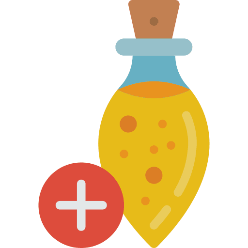 Potion vial poison witchcraft icon