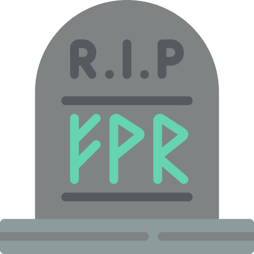 Gravestone gravestone grave halloween icon