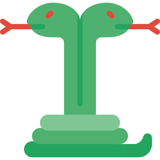 Snake animals snake poison icon