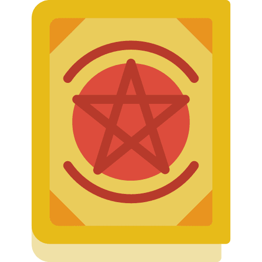 Book spell magic spell book icon