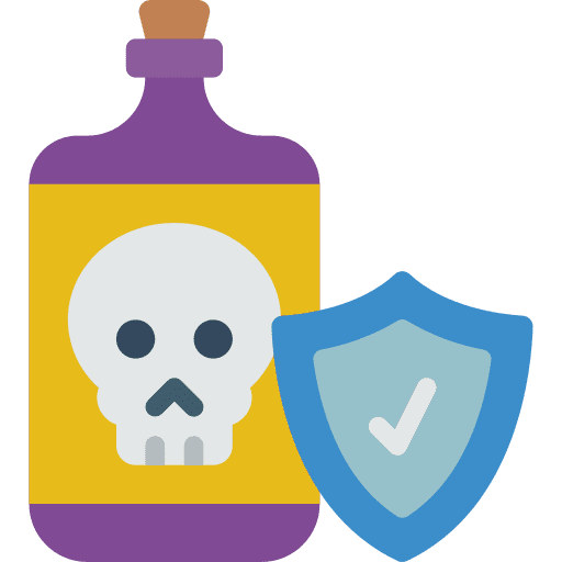 Poison halloween container potion icon