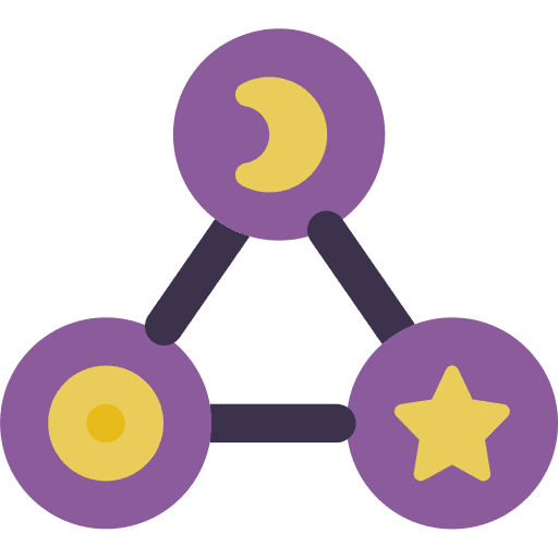 Symbol alchemy halloween element icon