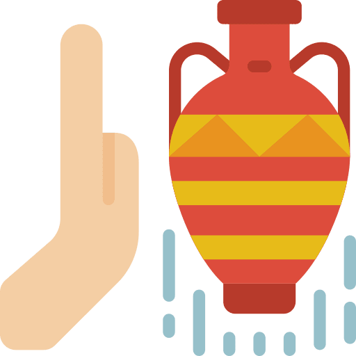 Vase flying halloween force icon