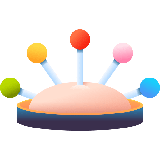 Pin cushion pin holder pin cushion miscellaneous icon