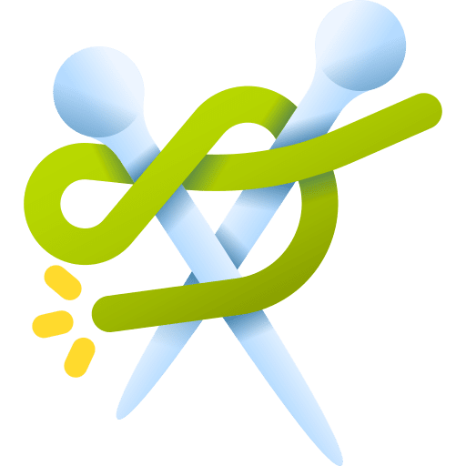 Sewing yarn ball fashion thread icon