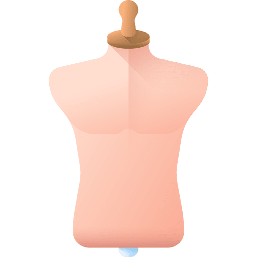 Dummy fashion designer art and design handcraft icon