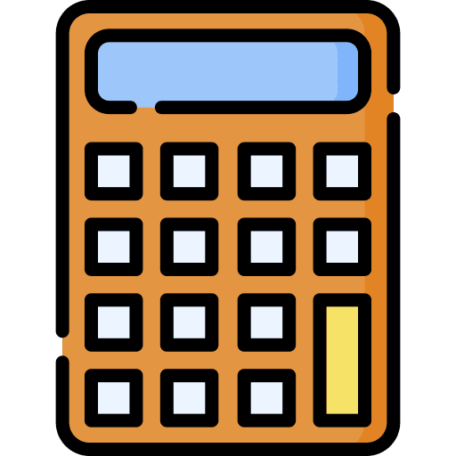 Calculator math calculate calculating icon