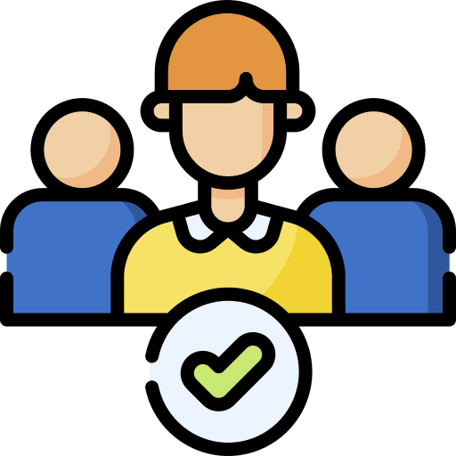 Team avatar user check icon