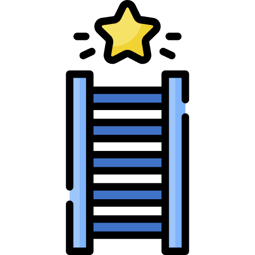 Ladder education ladder business and finance icon