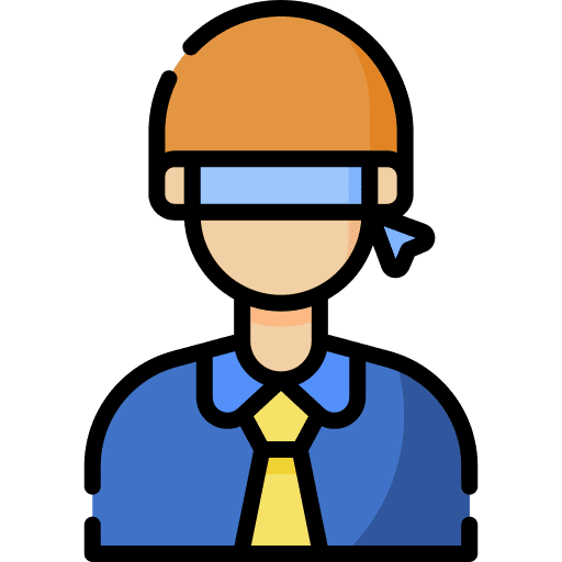 Man analytics electronics robotics icon