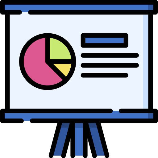 Presentation presentation graphic statistics icon