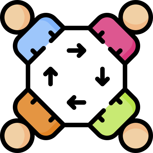 Teamwork people leader ideas icon