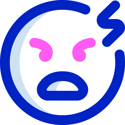 Angry emoticon emojis angry icon