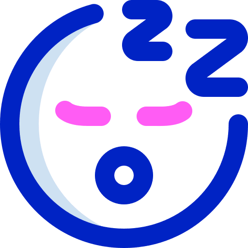 Sleeping emoticon feelings sleeping icon