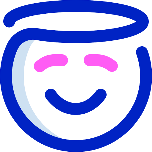 Halo halo emoticon smileys icon