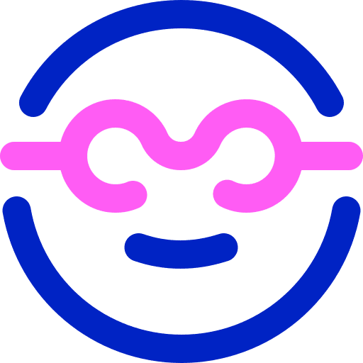 Nerd emoticon nerd feelings icon