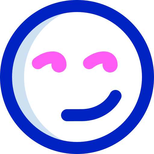 Smirking feelings emoticon emojis icon